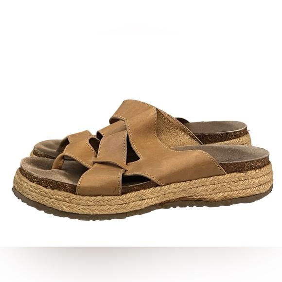 Brown Rope Wedge Sandals Women’s - Picture 1 of 2